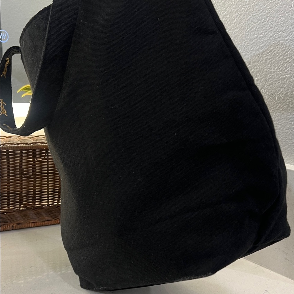 YSL Black Tote perfume Bag with Gold Logo - Picture 5 of 8